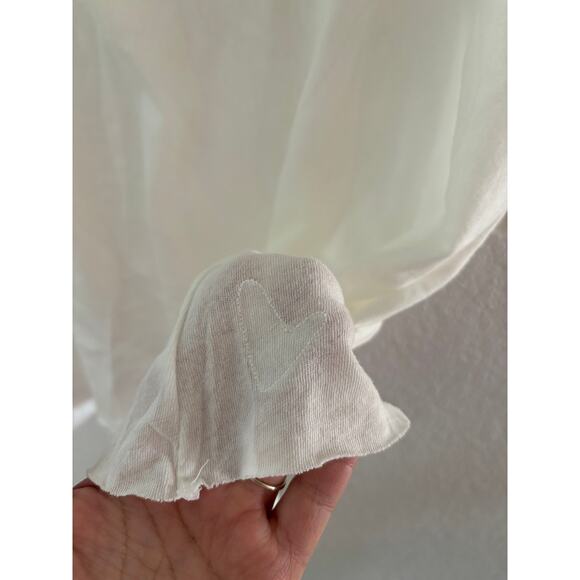 Frank and Eileen Tee Lab Classic White Tshirt Fit Scoop Neck Large $160 - Picture 6 of 7